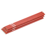 kwb 939395 Carpenter's pencil 12 pc unpointed oval 250mm HB red