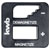 kwb 961100 Magnetisers tools 50x28mm magnets/demagnetises no power needed