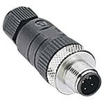 Lumberg 11591 Sensor/Actuator Connector M12 Plug 5 Pin 10 Pcs