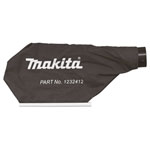 Makita 123241-2 Dust bag black 1pc for efficient Dust collection