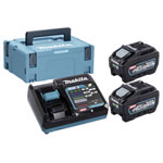 Makita 191V35-5 Power source kit 40V 5.0Ah Li-ion with 2 batteries