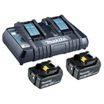 Makita 199482-2 Tool Battery & Charger 18V 5Ah Li-ion 1pc