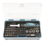 Makita B-36170 47-piece ratchet Bit set with magnetic holder hex & TX bits