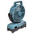 Makita CF001GZ Floor fan 40V powerful drying airflow swivels and tilts