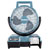 Makita CF001GZ Floor fan 40V powerful drying airflow swivels and tilts