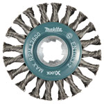 Makita D-73405 Round Brush 115mm metal X-lock 1pc