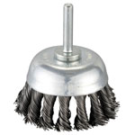 Makita D-73798 Cup Brush 63mm steel Round shaft 1pc