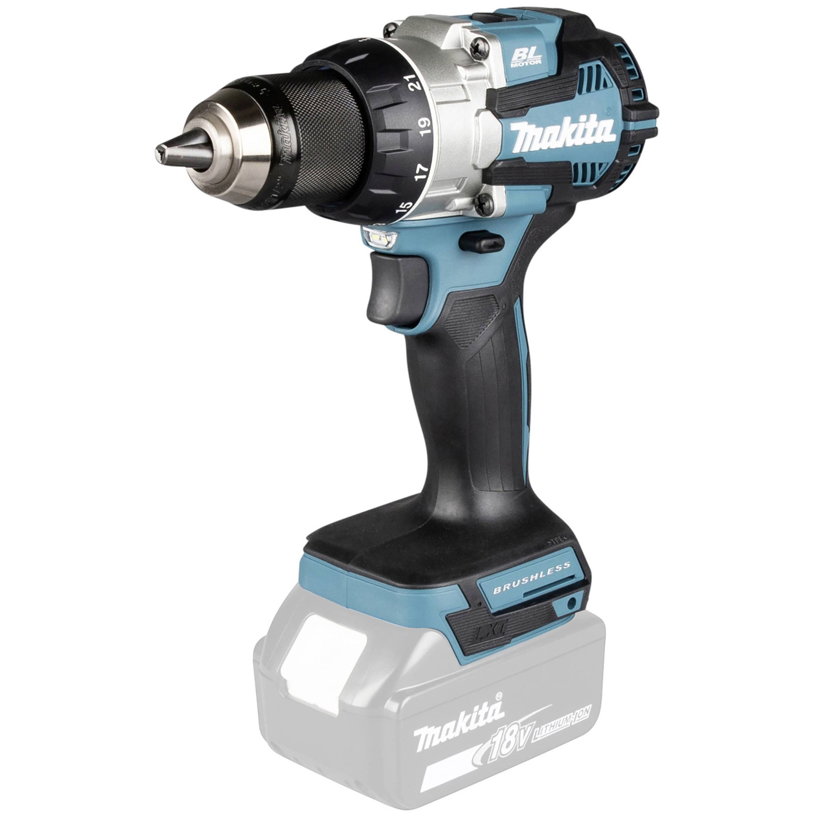 Makita Drill 18 V Cordless Brushless 73 Nm torque no battery/charger