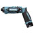 Makita DF012DZ Cordless screwdriver bendable 7.2V 21-torque 2-speed