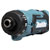 Makita DF012DZ Cordless screwdriver bendable 7.2V 21-torque 2-speed