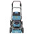 Makita DLM534Z Lawn mower 53cm steel deck 2x18V battery four slots
