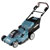 Makita DLM539Z rechargeable 2x18V Lawn mower for 800m² 53cm cut w/o battery