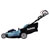 Makita DLM539Z rechargeable 2x18V Lawn mower for 800m² 53cm cut w/o battery