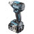 Makita DTS141Z Cordless Impact Driver Low-noise Compact Brushless Design