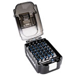 Makita E-03084 Impact Black Bit Set: 30 durable S2 steel bits 25mm long