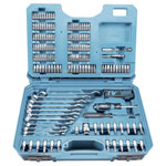 Makita E-10883 Tool kit 221-piece robust chromium-vanadium steel