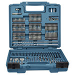 Makita E-11689 256-piece Drill & Tool set for wood metal stone & more
