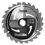 Makita E-12217 Circular Saw Blade 165x20x1.5mm 24 cogs 1pc