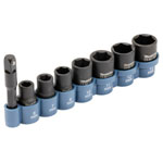 Makita E-12289 Bit set 1/4 8-piece with Adapter 6-13mm pothnuts