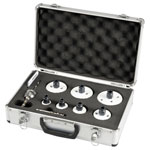 Makita E-12295 Hole Saw set 9-piece 25-76mm with Adapter in case