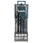 Makita E-14255 Multi-purpose Drill Bit set 5 Carbide bits 4-10mm