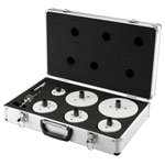 Makita E-15780 Hole Saw set 9-piece Ø 51-133mm HSS BIM quick Adapter