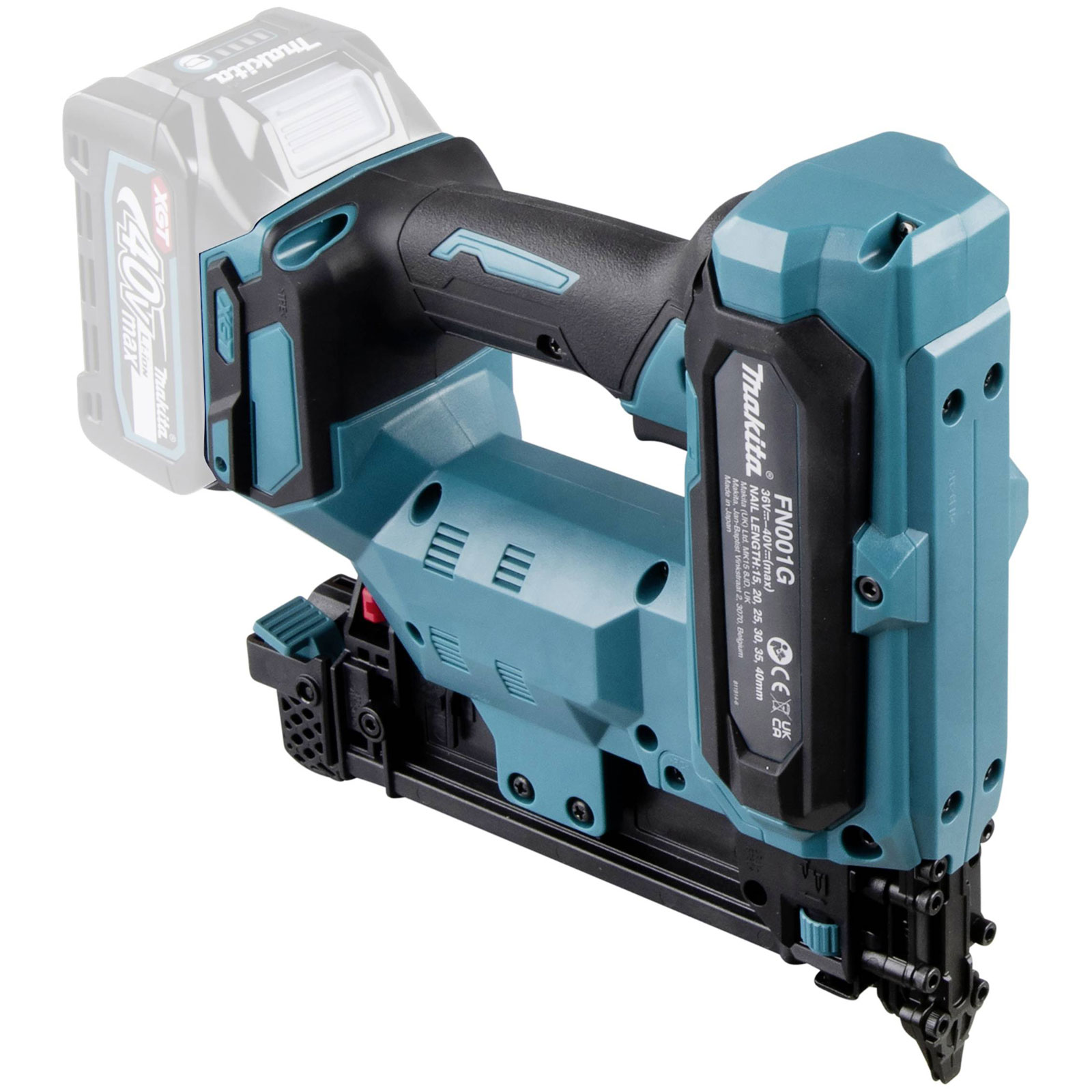 Makita FN001GZ Cordless nail gun powerful and precise w/o battery 