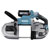 Makita PB002GZ Cordless band Saw spark-free metal cutting 127mm capacity