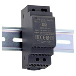 Mean Well DDR-30L-5 DC/DC converter 5V 6A 30W DIN rail mounted 1 output