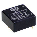 Mean Well DKMW06F-05 DC/DC converter 24 V to 5 V 0.6 A 6 W 2 outputs