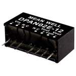 Mean Well DPAN02A-05 DC/DC converter 2W 200mA dual output 1500VDC insulation