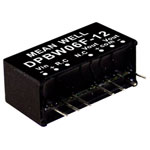 Mean Well DPBW06G-12 DC/DC converter 250mA 6W 2 outputs 1500V isolation
