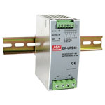 Mean Well DR-UPS40 PSU Rail Mount 24V 2A LED battery test polarity protect