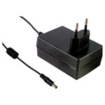 Mean Well GSM36E15-P1J plug-in PSU 15V DC 2400mA 36W Europlug medical use
