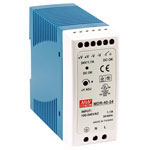 Mean Well MDR-40-48 DIN PSU 48V 0.83A 40W overload protection LED display