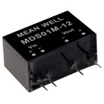 Mean Well MDS01N-12 DC/DC converter 84 mA 1 W 1 output medical-grade