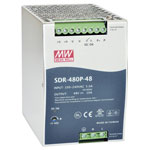 Mean Well SDR-480P-24 power supply 24V DC 20A 480W DIN rail mount