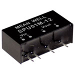 Mean Well SPU01N-05 DC/DC converter module 200mA 1W 1 output 1pc