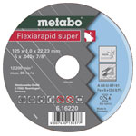 Metabo 616220000 Flexiarapid Disc 125 mm diameter 22.23 mm bore 25 pcs