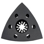 Metabo 626421000 Triangular Sanding Plate with Hook and Loop 93mm for Multitool