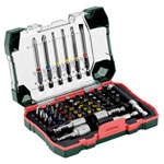 Metabo 626719000 Bit set 43-piece colour-coded for easy selection