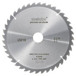 Metabo 628065000 Classic Circular Saw blade 216mm 40T wood cutting