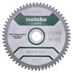 Metabo 628066000 Multi Cut Classic circular Saw blade 216mm 60 teeth