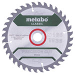 Metabo 628659000 Precision Cut Circular Saw Blade 160x20 mm 36 cogs
