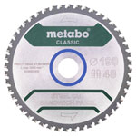 Metabo 628684000 circular Saw blade 190x30mm 48 teeth metal cutting