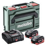 Metabo 685303000 Basic-Set 2x LiHD 8Ah ASC 290 & metaBOX 145 18V