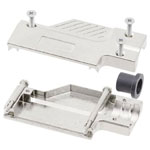 MH 1060-0135-01 D-SUB Housing 9-Pin Metal 90° Silver