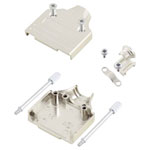 MH 6560-0136-01 D-SUB Housing 9-Pin Metal 180° Silver