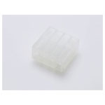 Molex 09508043 KK Crimp Terminal Housing 4 Pins 3.96mm Natural