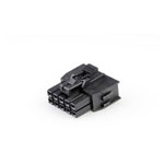 Molex 1053081210 Nano-fit Socket Housing 10 Pins 2.5mm Pitch Black